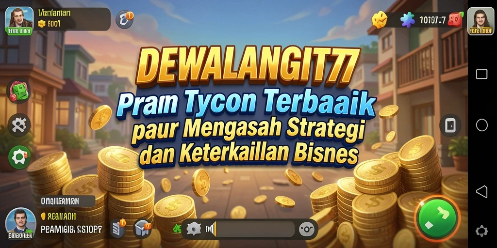 Screenshot DEWALANGIT77 menampilkan gameplay Tycoon yang menantang.