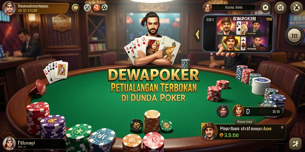 Tampilan menarik gameplay DEWAPOKER yang penuh aksi dan interaksi.