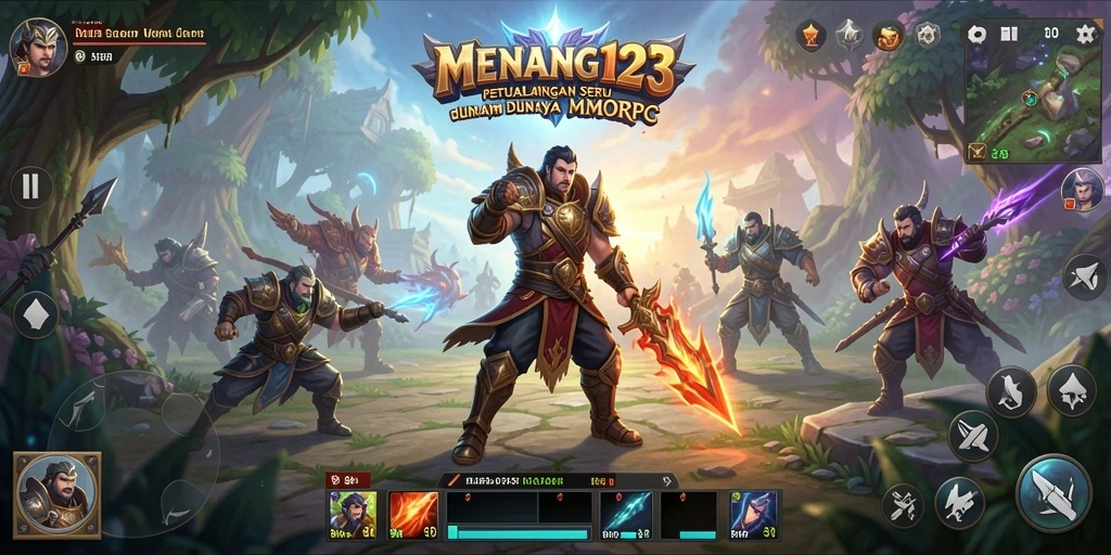 Tampilkan aksi seru dalam game MMORPG MENANG123 dengan berbagai fitur menarik.