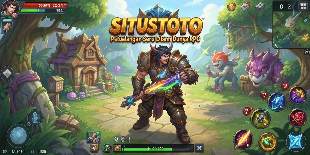 Screenshot utama menunjukkan intensitas pertempuran seru di SITUSTOTO.